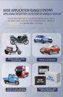 EAFC Universal Prueba De Batería Para Coche 12V 24V Con Pantalla LCD Scanner Diagnóstico De Carga Y Arranque Analizador De Batería - details 3