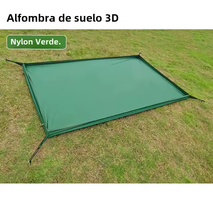 Manta De Picnic 3D Ultraligera Para Acampar Impermeable Funda Para Tenda 2.1x1.2 Material Oxford Ideal Para Actividades Al Aire Libre - 1