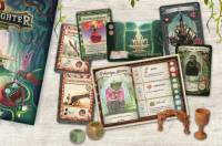 Dungeon Fighter: El Laberinto de las Tormentas Siniestras, juego de mesa party game mazmorrero en Español, Devir - details 0
