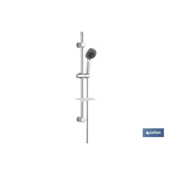 Kit ducha barra deslizante 3 pcs 5 funciones - 1