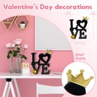 Adornos De Letras Para Día De San Valentín "AMOR" Decoración Para El Hogar Y Bares Regalo De Artesanía Para El Escritorio Decoración De Fiesta Proporciones De Imagen - details 25