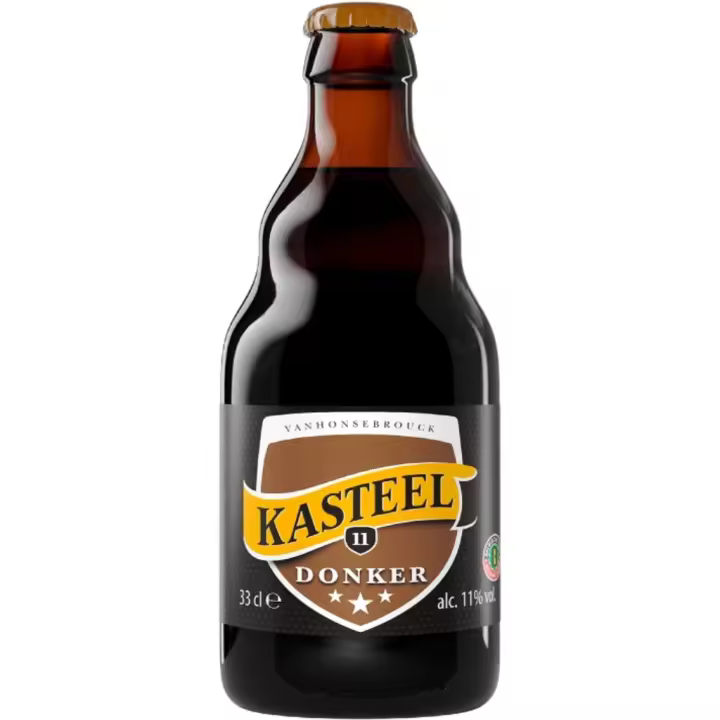6 uds x Kasteel Brune 33Cl cerveza Belga tostada fuerte - 1