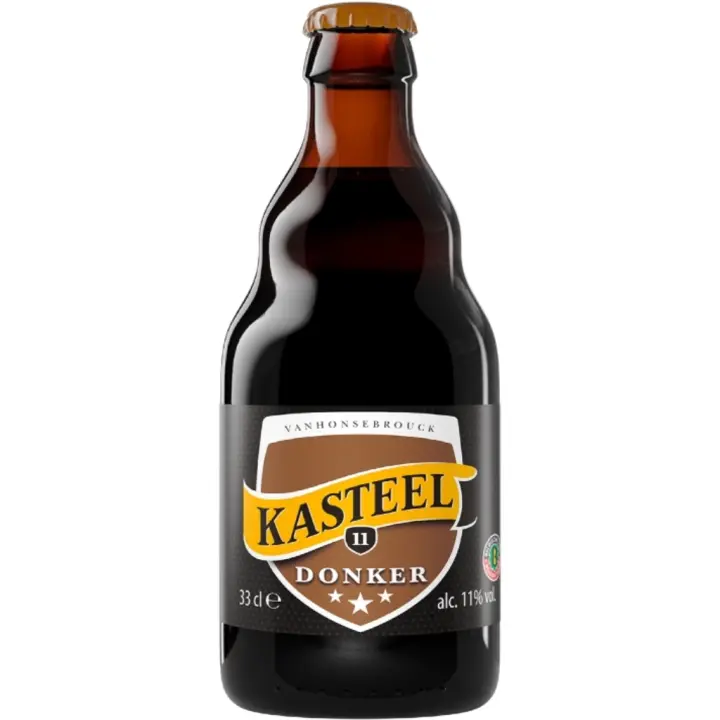 6 uds x Kasteel Brune 33Cl cerveza Belga tostada fuerte - 1