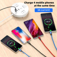 Cable De Carga Rápida 4 En 1 Para iPhone 15 14 13Pro Max Mini Y Android Huawei Tipo C Micro USB Braided Cable - details 5