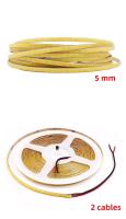 Tira De Luz LED COB CCT 10M 624 LEDs/m Alta Densidad Flexible 5mm Luz LED Lineal Dimmable 3 Cables DC24V 2700K a 6500K Para Sala De Estar - details 8