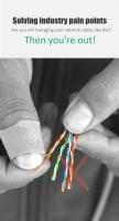 LAOA Herramienta Para Desenredar Cable De Red 1.3mm Separador De Pares Para Cables De Cristal De Catégrica 5/6 2 Piezas - details 2