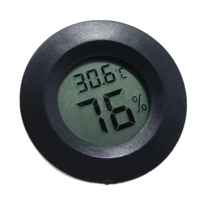 1Pcs Mini Termómetro Y Higrómetro Digital LCD Para Nevera Y Congelador Medidor De Temperatura Y Humedad Sensor Detector - 1