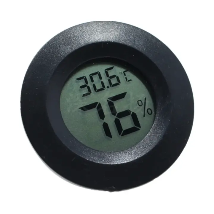 1Pcs Mini Termómetro Y Higrómetro Digital LCD Para Nevera Y Congelador Medidor De Temperatura Y Humedad Sensor Detector - 1