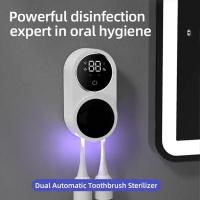Soporte Cepillos de Dientes, Desinfectante para Cepillos De Dientes con UV,Esterilizador para Cepillos De Dientes,Soporte - details 1
