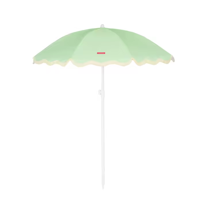 Flamingueo Sombrilla Playa Sombrilla Terraza Exterior Parasol Terraza Sombrilla Playa Grande Sombrilla Playa Proteccion UPF 50+ 210 x 160 cm - 1