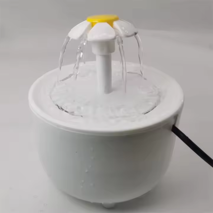 Fuente De Agua Para Gatos Con Filtro Automático Translúcido USB Eléctrico Silencioso Dispensador De Agua Con Filtro Recirculante Para Gatos - 1