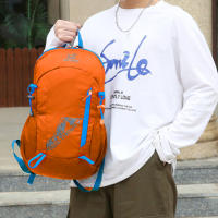 Mochila Ligera Plegable Y Portátil Impermeable Multifuncional De Gran Capacidad Para Camping Y Senderismo Material De Poliéster Unisex - details 3
