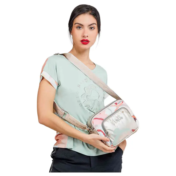 Bolso Anekke Md40603-516 para mujer en color gris - 1
