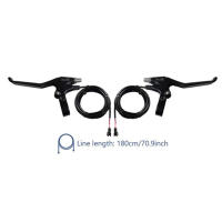 Manillar De Freno Para Bicicleta Eléctrica Wuxing 47PDD Con IP76 Impermeable Para Conducción Segura En Cualquier Clima - details 6