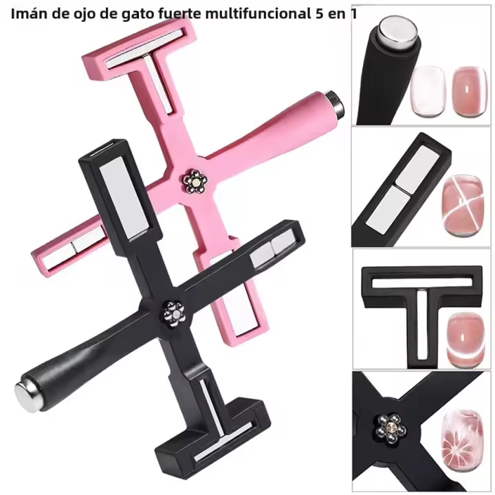 5 En 1 Multifuncional Magnético Para Ojos De Gato Fuerte UV/LED Gel De Alta Calidad Herramientas Especiales Para Arte De Manicura - 1
