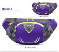 Bolsa De Cintura Para Ciclismo Running Pesca Senderismo Deporte Fitness Con Bolsillo Para Botella De Agua PU Unisex - details 13