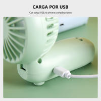 Pequeño Ventilador Mano con Diseño Cuter de Ciervo - Mini y Portátil / Estilo Cute - details 4