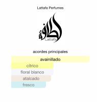 Lattafa Victoria Eau de Parfum 100 ml - Fragancia Cítrica con Notas a Pastel de Limón - Perfumes árabes originales - details 1