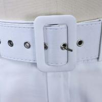 Elegantes Pantalones De Oficina Para Mujer Cintura Alta Con Cinturón Estilo Lady De Negocios Moda Trabajo Pantalones Rectos De Talla Fija Para Todas Las Estaciones - details 24