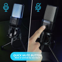 Micrófono Profesional Para Juegos De Computadora Condensador USB Para Streaming En Vivo Podcast Estudio Micrófono Karaoke Kit De Microfonos Para PC Y Portátil - details 26