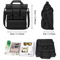 Bolsa Táctica Para Hombres De Exterior Con Sistema MOLLE En Tela De Nylon Camuflada Monedero De Hombro Para Deportes Herramientas Viaje Bolsa De Mano - details 0
