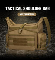 Bolsa De Hombro Táctica Para Hombres Con Documentos A4 Y Portátil Hasta 15.6 Pulgadas Bolsa Cruzada Molle Para Uso Diario Y Exteriores - details 0