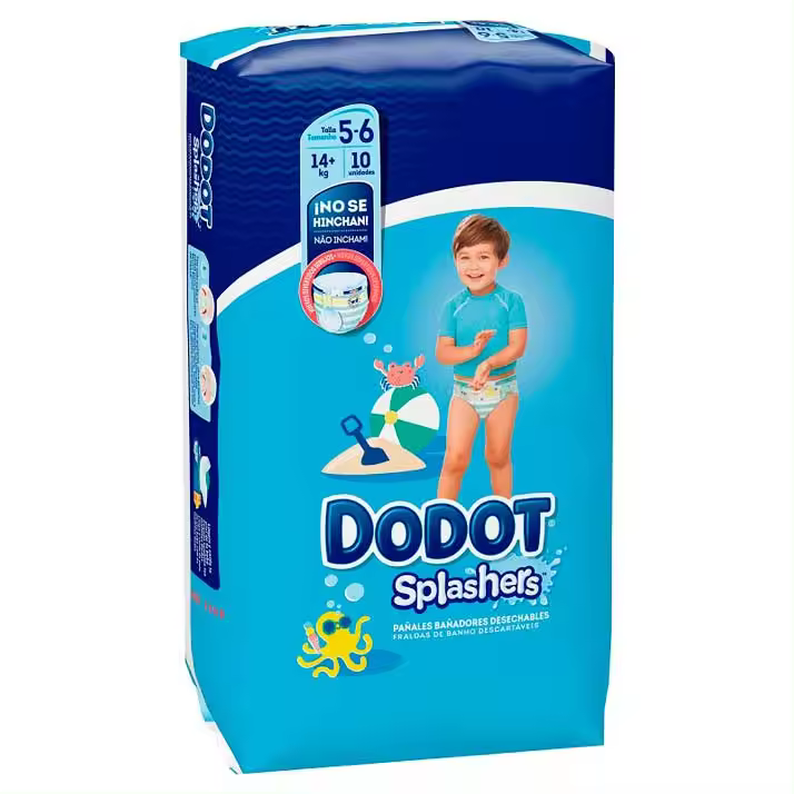 Dodot Splashers Carry Pack Talla 5 10uds.. - 1