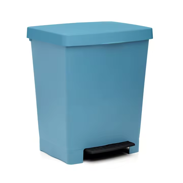 TATAY Cubik - Cubo de Basura 23L con Apertura a Pedal. Azul - 1