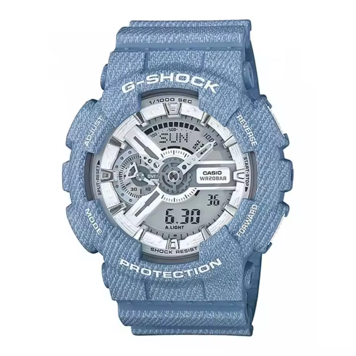 Reloj Casio G-SHOCK GA-110DC-2A resistente a Los Golpes y funcional - Azul - 1