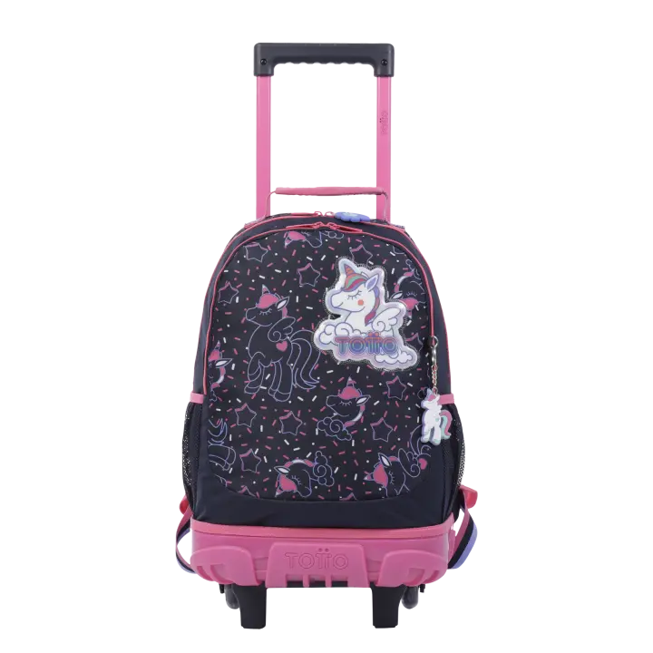 Totto Mochila infantil ruedas  -Dimensiones:27.5 x 41 x 12 cm-Material: Poliester - 1