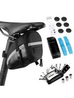 Kit De Herramientas De Reparación Para Bicicleta 16 En 1 Bolsa De Sillín Multifuncional Para Ciclismo Bolsa De Asiento De Bicicleta - details 10