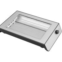 Tostadora Eléctrica Horizontal Plana 600W – 2 Tubos de Cuarzo, Calentado Rápido, Compacta y Versátil, Ideal para Pan, Bollería y Recalentar Comidas. Garantia - details 0