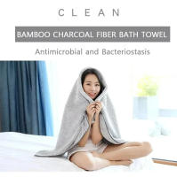 Toalla De Baño De Fibra De Bambú Para Adultos Absorbente Suave Y Secado Rápido Calidad Superior Adecuada Para Hoteles Y Salones De Belleza - details 0