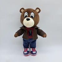 Muñeco De Peluche Kanye 30CM De Alta Calidad Juguete Suave Para Niños Regalo De Cumpleaños Dibujito Famoso Peluche Unisex - details 13
