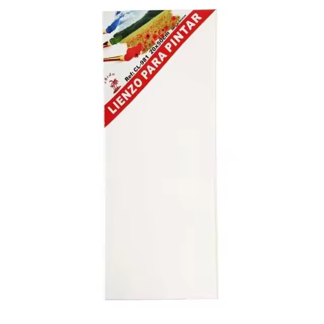 Lienzo WAOW-nvas 50X50cm Pre-Estirado, Marco, Slats Adecuado para Pinturas de Todos Tipos - 1