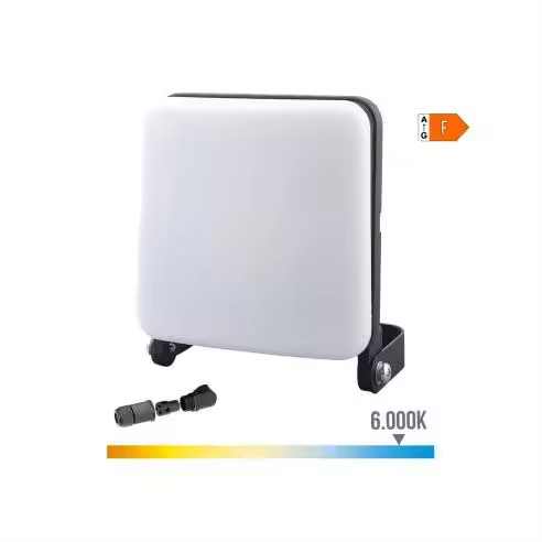 EDM Foco Proyector LED 20W 1560lm Luz Fría IP65 EDM - 70418 Foco proyector led Iluminación Exterior Proyectores Led - 1