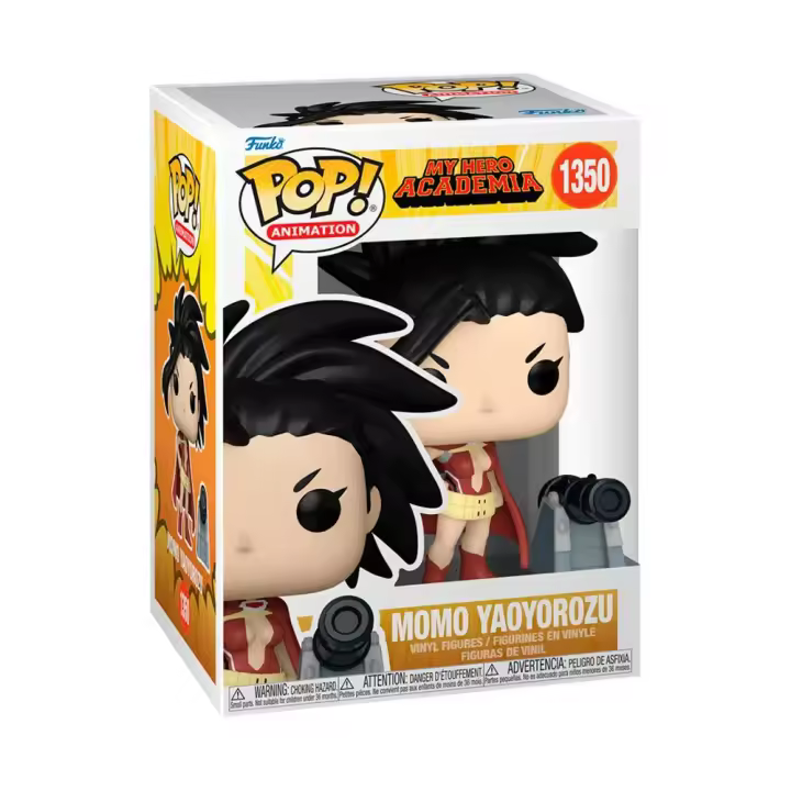 Funko My Hero Academia Pop! Figura De Vinilo De Animación Yaoyorozu (con Cañón) 9 Cm - 1