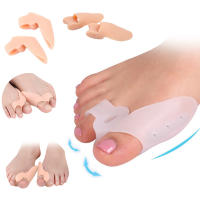 Almohadilla De Silicona Para Dedos Del Pie Corrector De Dedos Del Pie Protector De Valgus Ajustador De Bigote Alivio Del Dolor De Pies - details 0