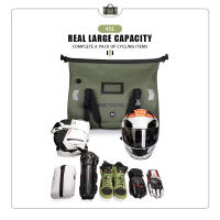Bolsa De Pared Trasera Impermeable Para Motocicleta Viaje Exterior Equipaje Seco Bolsa De Manillar 40/66 Motorbike Luggage Backpack - details 14