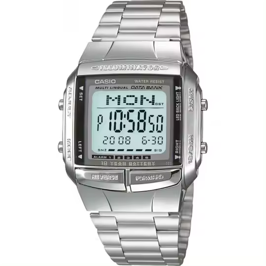 RELOJ CASIO  4971850762157 DE ACERO - 1