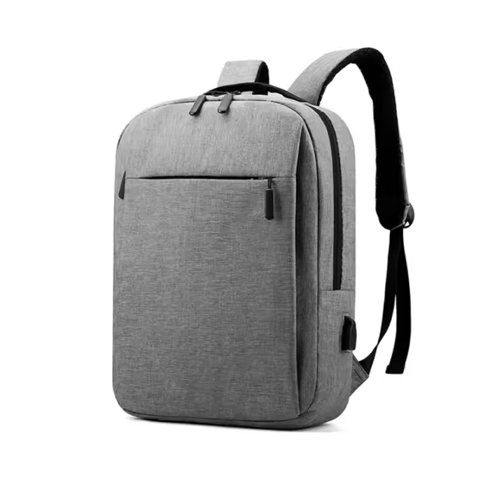 Mochila para ordenador portátil de gran capacidad para hombre, morral escolar multifuncional de viaje con carga usb, oxford, impermeable - 1