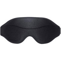 Máscara para dormir con forma de Ojo para Mujeres, LA es una Máscara para dormir con extensiones 3D, Antifaz para dormir de viaje con Correa ajustable (negro-3D) - details 0