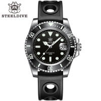 Reloj De Buceo Automático STEELDIVE SD1953 Nuevo Con Pantalla De Doble Color En Acero Inoxidable Cristal De Zafiro 300M Impermeable Para Hombres - details 14