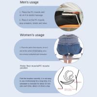 Entrenador De Musculatura Pélvica Buttocks Kegel Con Masaje Reparación Suave Almohadilla Para Prostata Sfínter Vejiga Ejercicio Abdominal Y Cintura Para Hombres Y Mujeres Uso En Casa Y Gimnasio - details 5