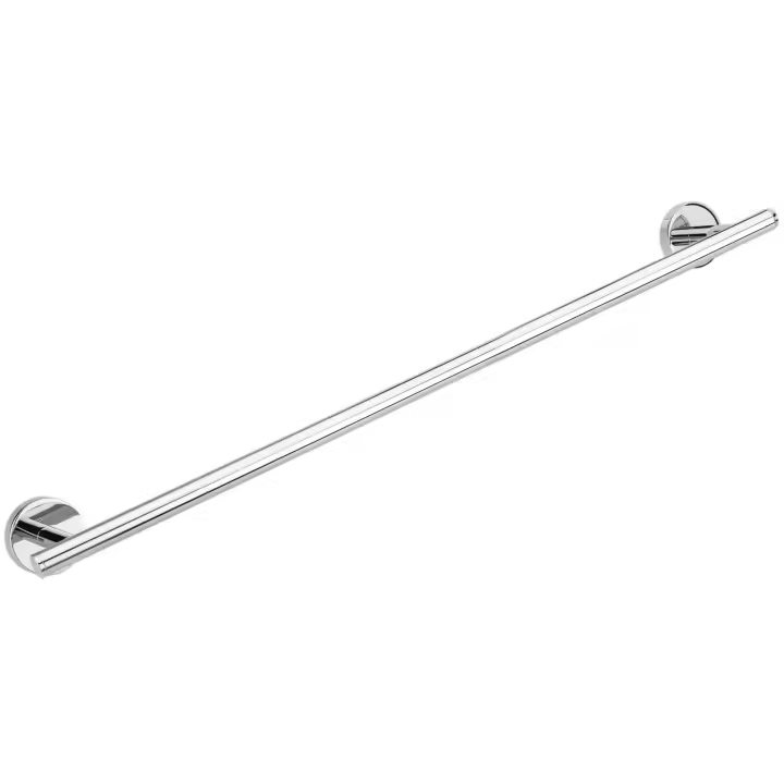 Toallero barra para pared cromado 600x50x76mm modelo Paddy - PrimeMatik - 1