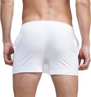 Shorts De Correr Para Hombre Active Algodón Entrenamiento En El Gimnasio Dormir Con Bolsillo Cintura Elástica Casual Pijama Jogger Uso Doméstico - details 15