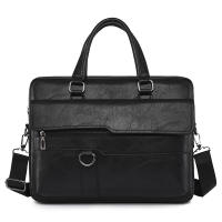 Bolso De Mano De Lujo Para Hombre Bolsa De Hombre Para Laptop Cartera de Negocios Para Documentos A4 portafolio - details 1