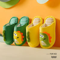 Zapatillas De Peluche De Dinosaurio Para Niños Y Niñas Cómodas Y Cálidas Para Otoño E Invierno Diseño De Princesa Unisex Para Uso Interior En Habitación - details 6