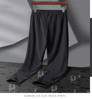 Pantalones Deportivos De Correr Para Hombre Transpirables Y Elásticos Ice Silk Jogging Ajustables Para Gimnasio Y Entrenamiento Al Aire Libre Talla Hasta 8XL - details 9
