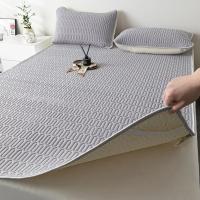 Juego De Sábanas Con Fundas Para Almohadas Cooling Ice Silk Y Látex Tejido Quilted Transpirable Para Verano Resistente Al Calor Materiales Sólidos De Poliéster 200TC - details 42